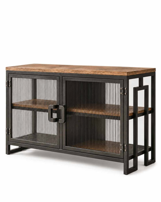 Hanah Home Peka9110 Soporte para TV Nuez y Negro Hanah Home Peka9110 Soporte para TV Nuez y Negro
